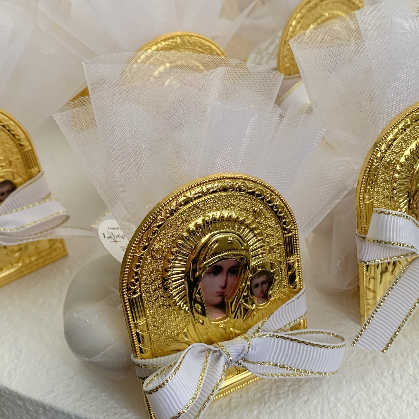 Gold Icon Christening Bomboniere Favours