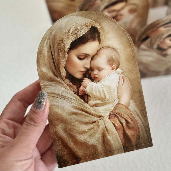 Religious Arch Acrylic Photo Block Favours/Gift – All Things Christenings