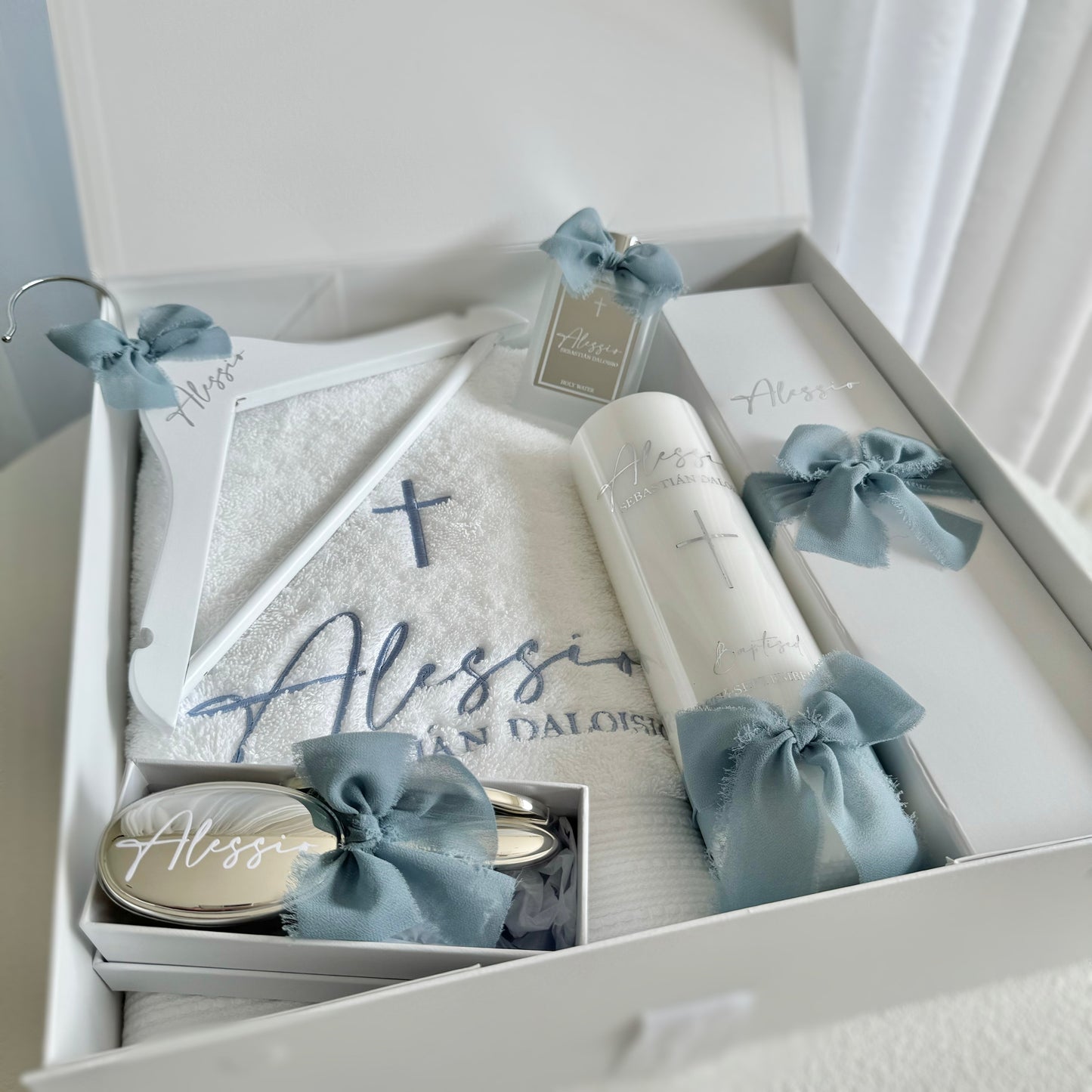 Classic Christening Box Package - Catholic Christening - Box Included