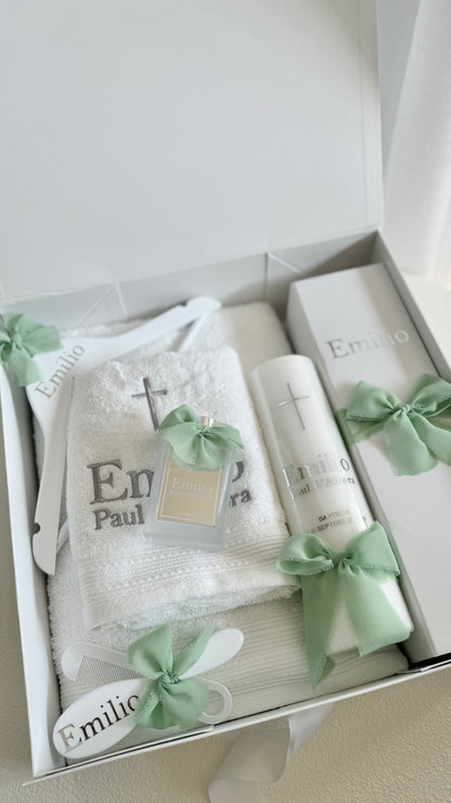 White Personalised Christening Box | Gift Box