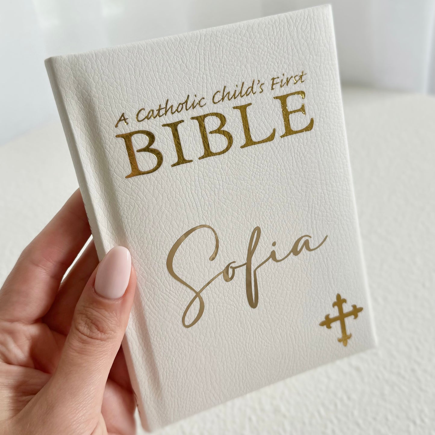 Personalised Catholic Child's First Bible