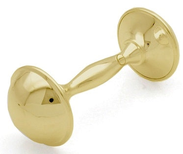 Gold Plated Baby Rattle