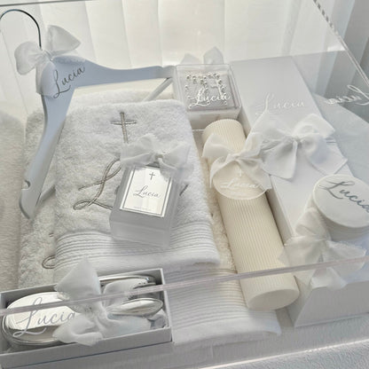 Deluxe Christening Box Package - Acrylic Box Included