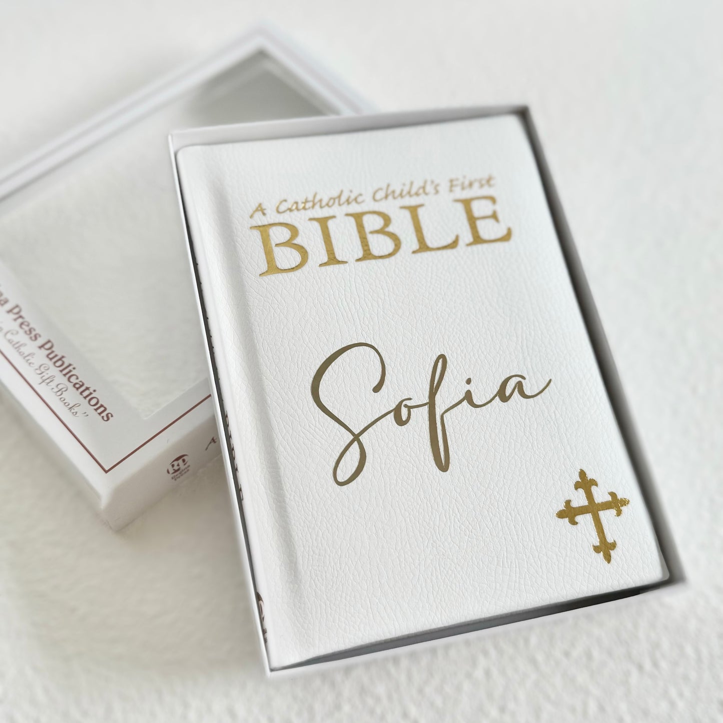 Personalised Catholic Child's First Bible