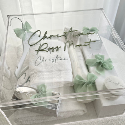 Deluxe Christening Box Package - Acrylic Box Included