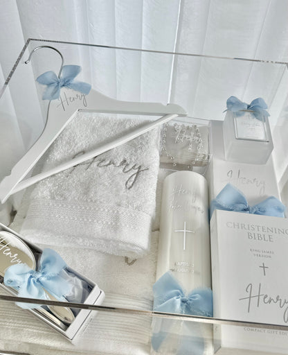 Deluxe Christening Box Package - Acrylic Box Included