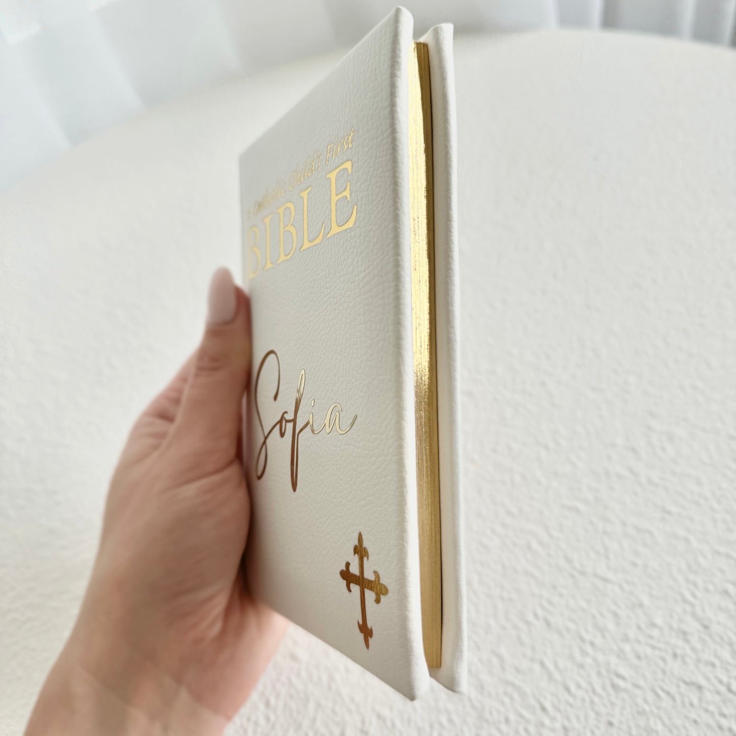 Personalised Catholic Child's First Bible