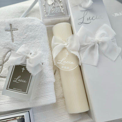 Deluxe Christening Box Package - Acrylic Box Included