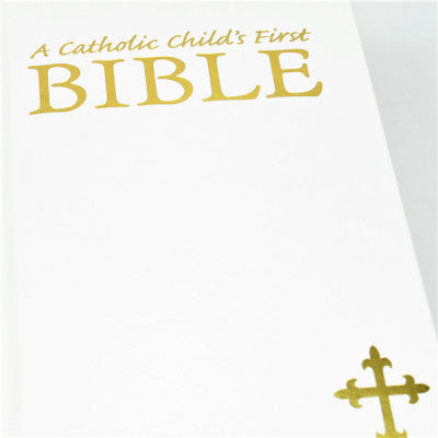 Personalised Catholic Child's First Bible