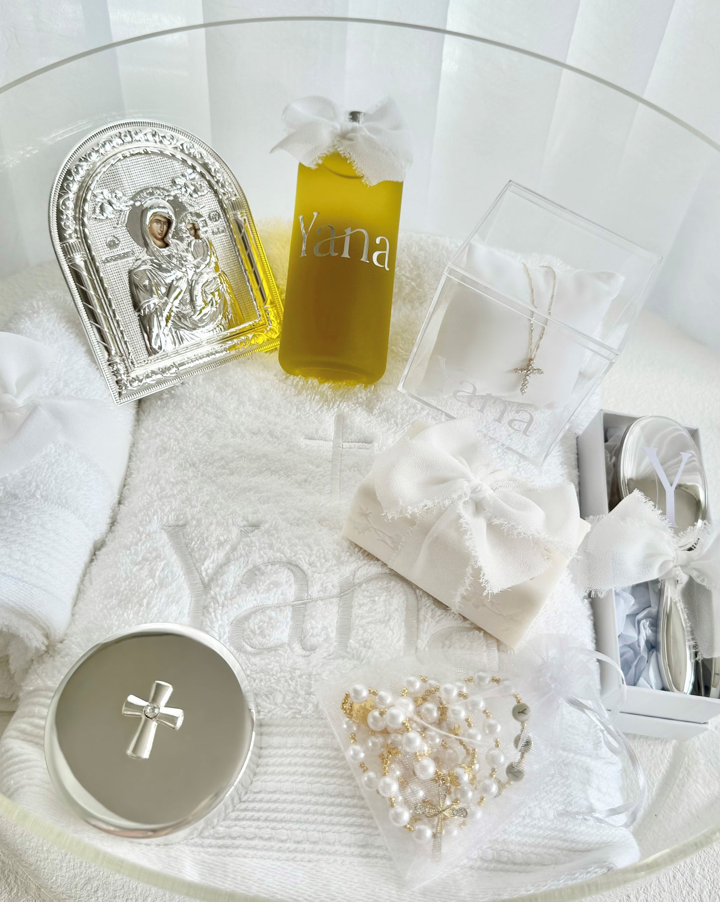 Christening Oil Bottle