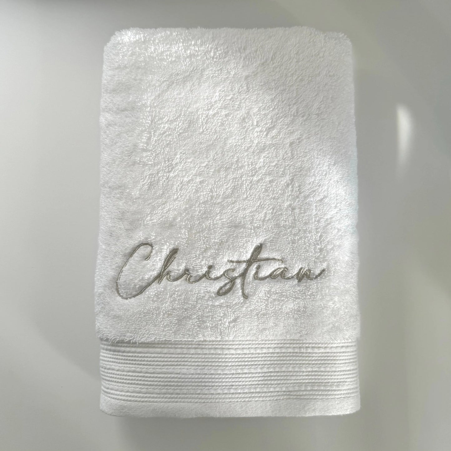 Embroidered Christening Towels - Sheridan Bath & Hand Towel Set